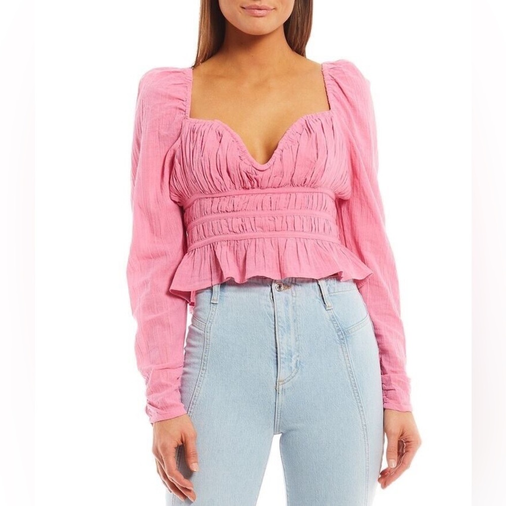 Free People Chloe Top in Aurora NEW